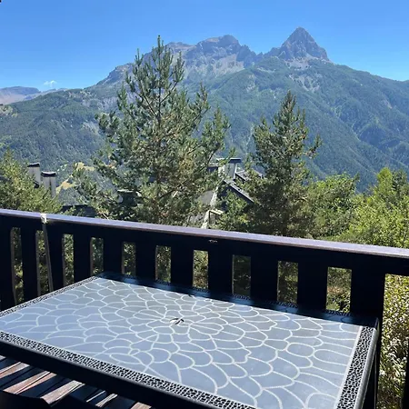 Terrasse Sud Vue Montagnes Pra Loup 1500 דירה *