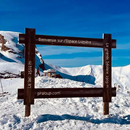 Terrasse Sud Vue Montagnes Pra Loup 1500 * La Maure
