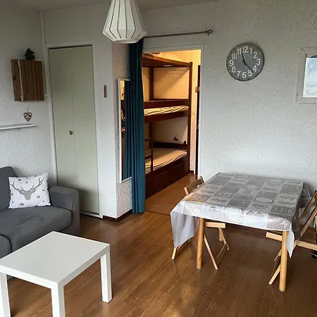 Terrasse Sud Vue Montagnes Pra Loup 1500 דירה