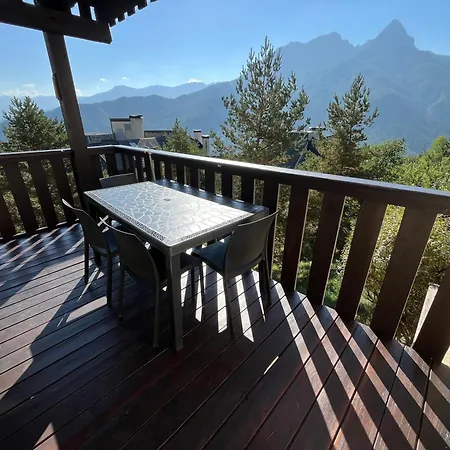 Appartement Terrasse Sud Vue Montagnes Pra Loup 1500 La Maure